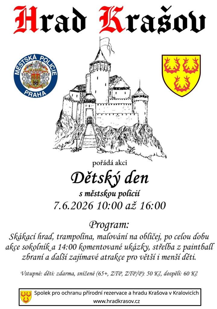 Dětský den Krašov 2026