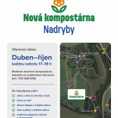 Nová kompostárna v Nadrybech - info